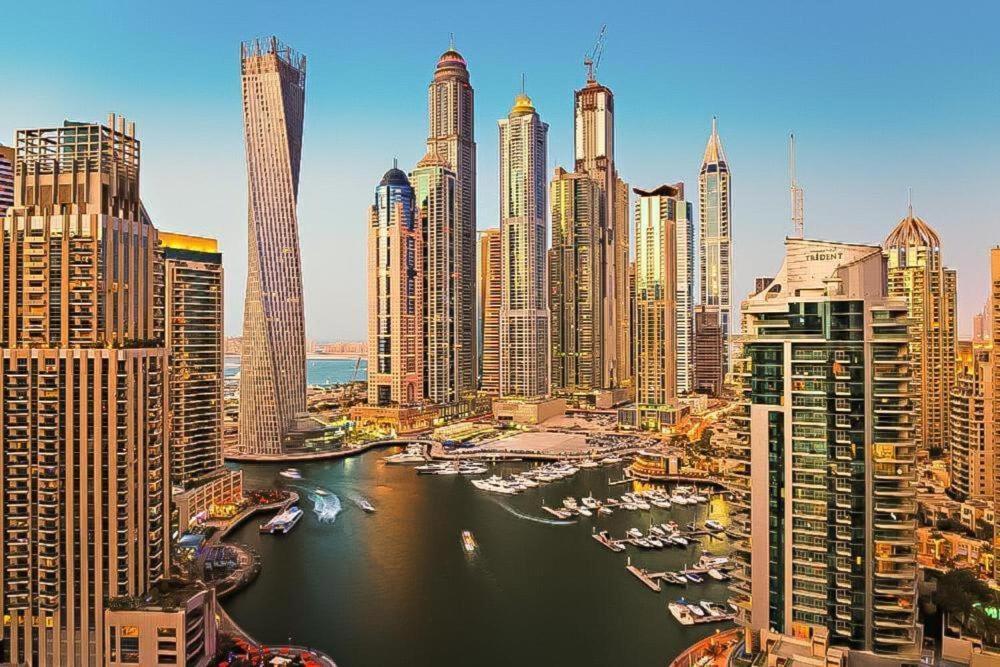 Luxury Apartments In Dubai Marina Esterno foto